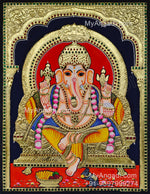 Ganesha Tanjore Painting