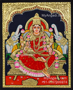 Gajalakshmi Tanjore Painting