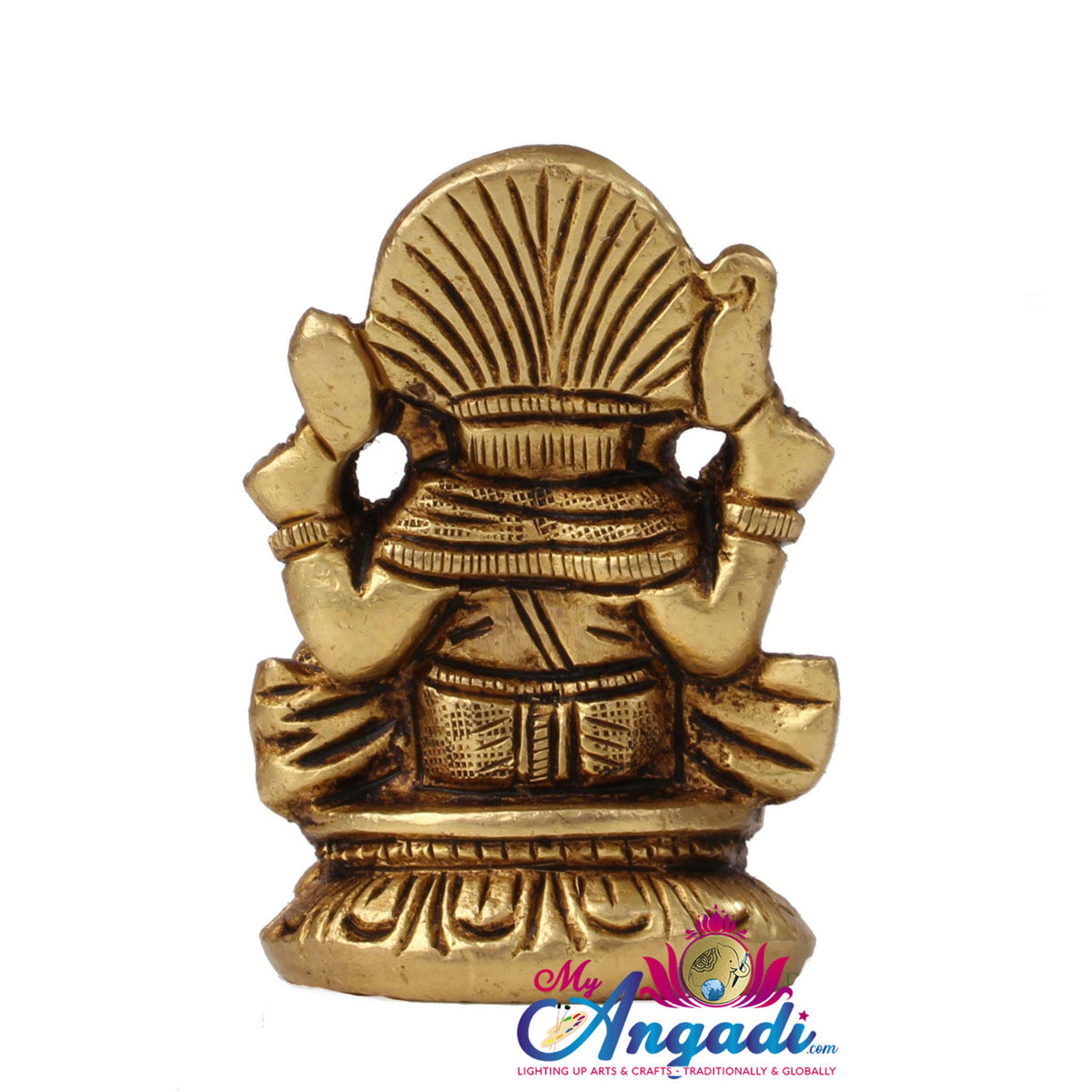 Ganesha Brass Statue