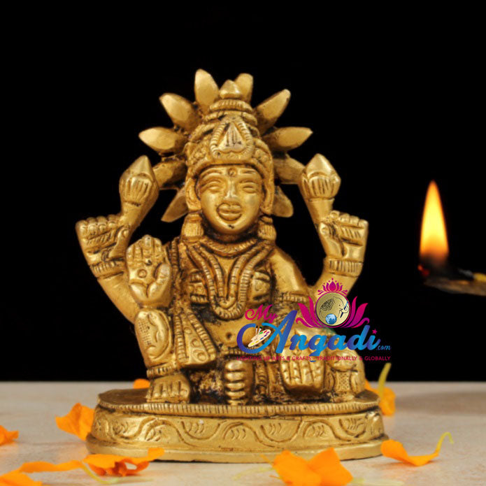 Lakshmi Brass Statue