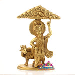 Kovadhana Krishna Brass Statue