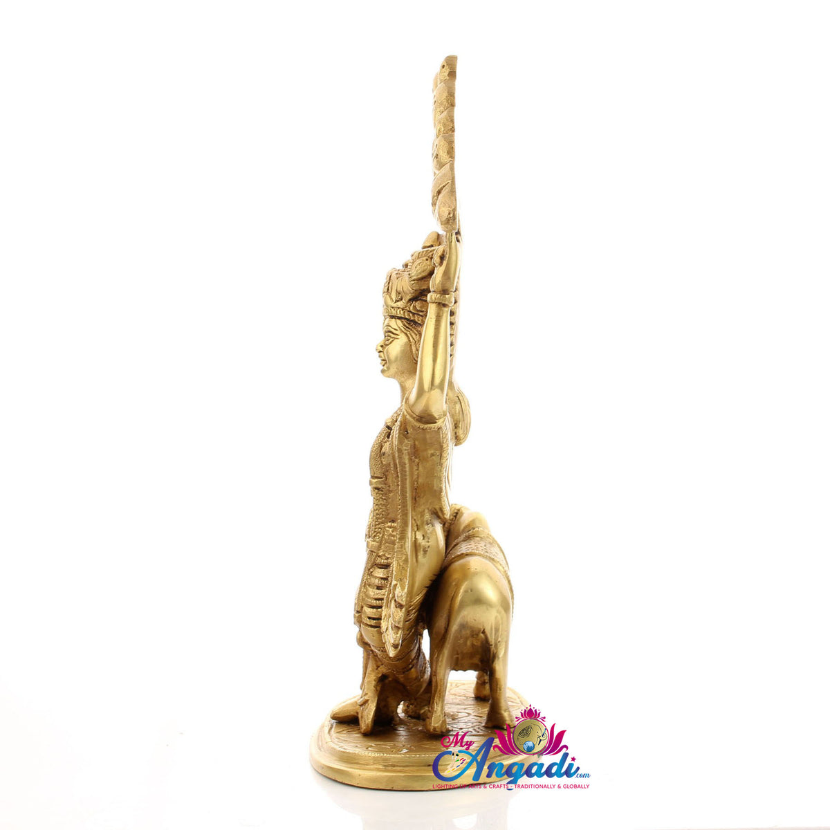Kovadhana Krishna Brass Statue