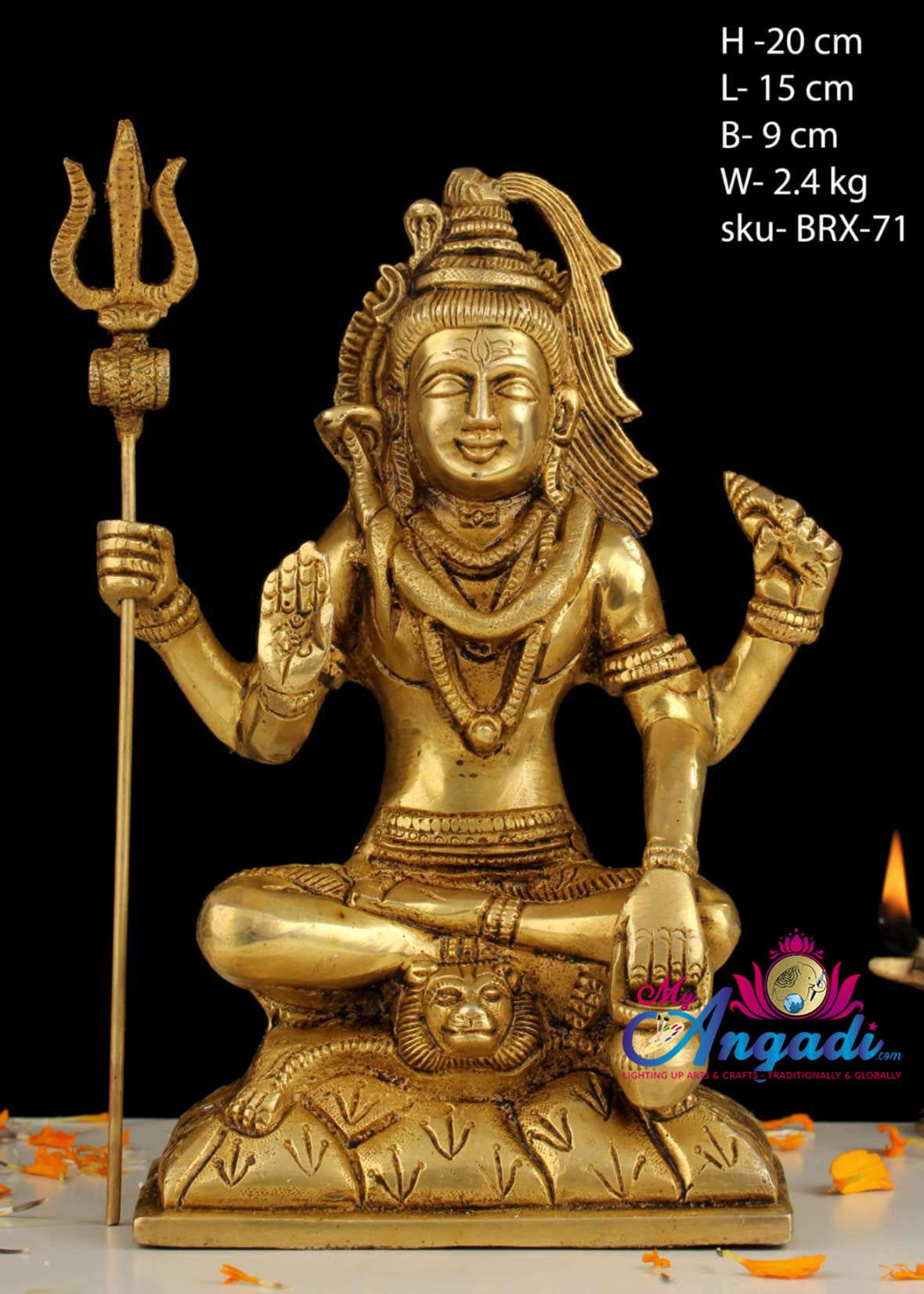  Shivan Brass Statue