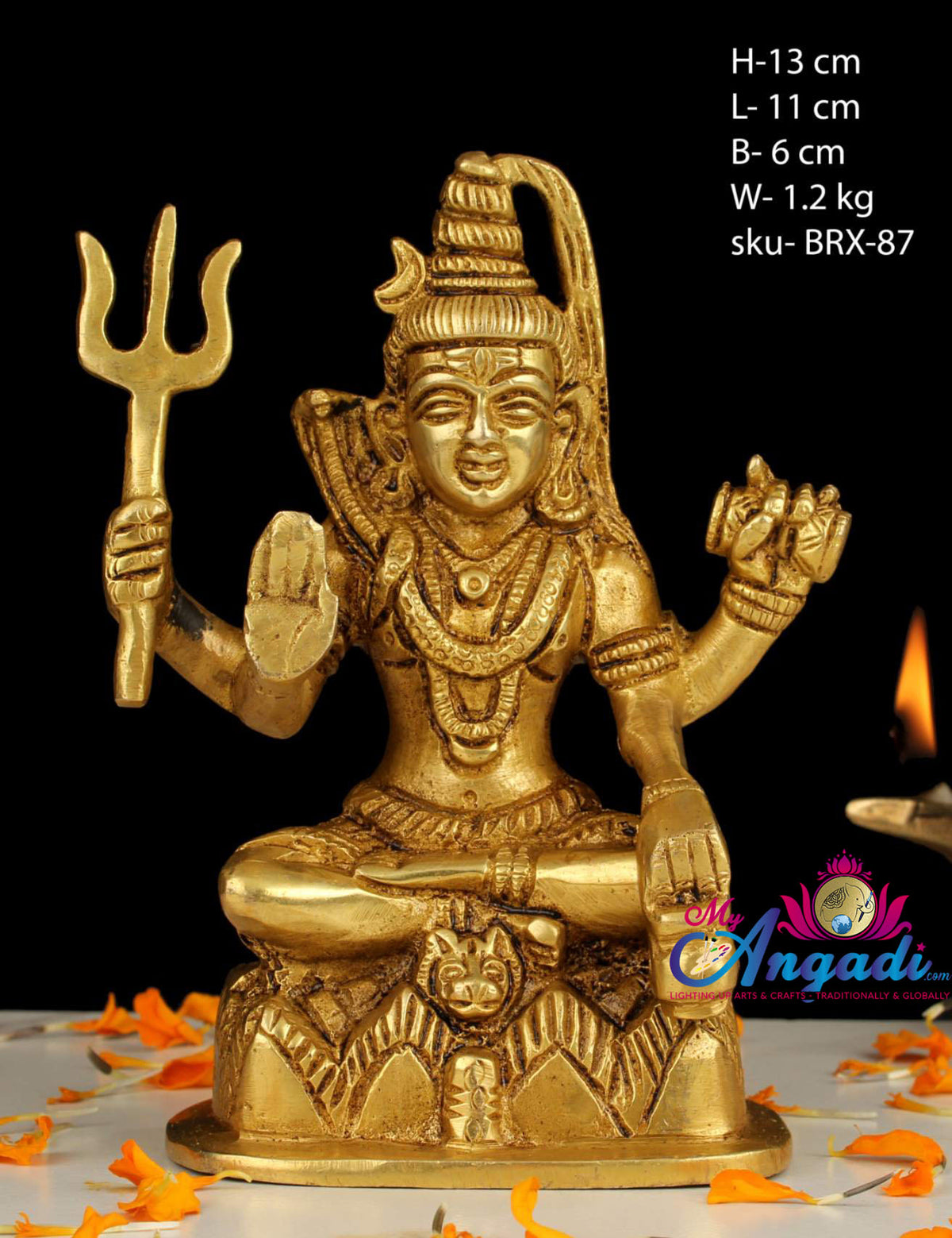 Shivan Brass Statue