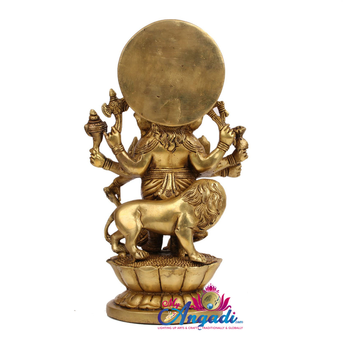 Kanthrishti Ganesha Brass Statue