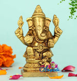 Ganesha Brass Statue