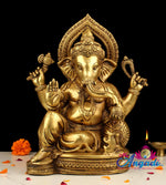 Ganesha Brass Statue