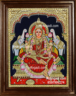 Gajalakshmi Tanjore Painting
