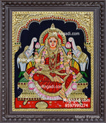 Gajalakshmi Tanjore Painting