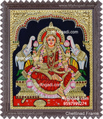 Gajalakshmi Tanjore Painting