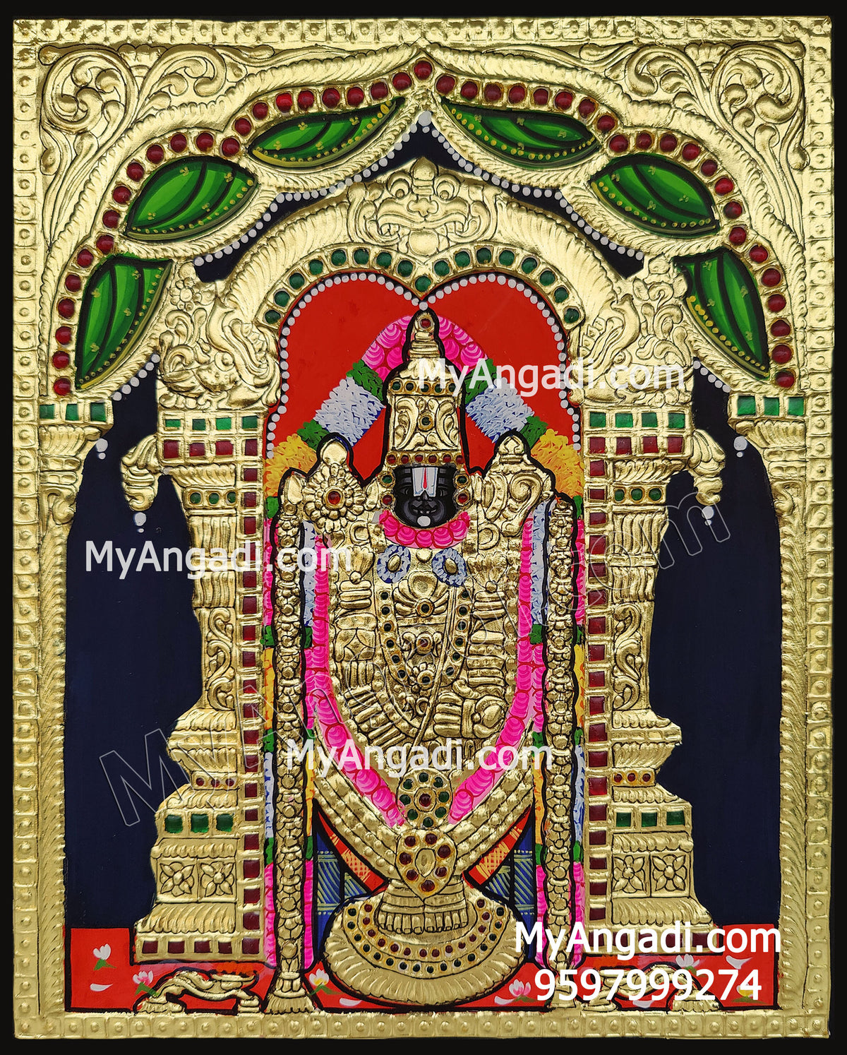Balaji Tanjore Painting