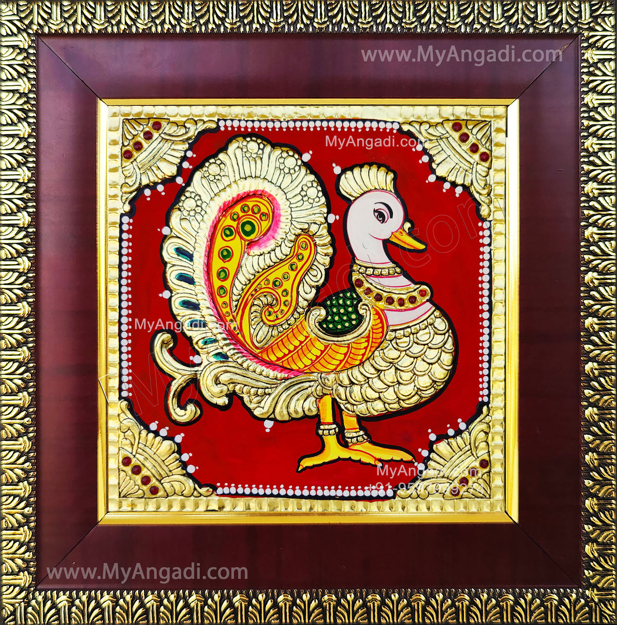 Annapakshi Tanjore Painting