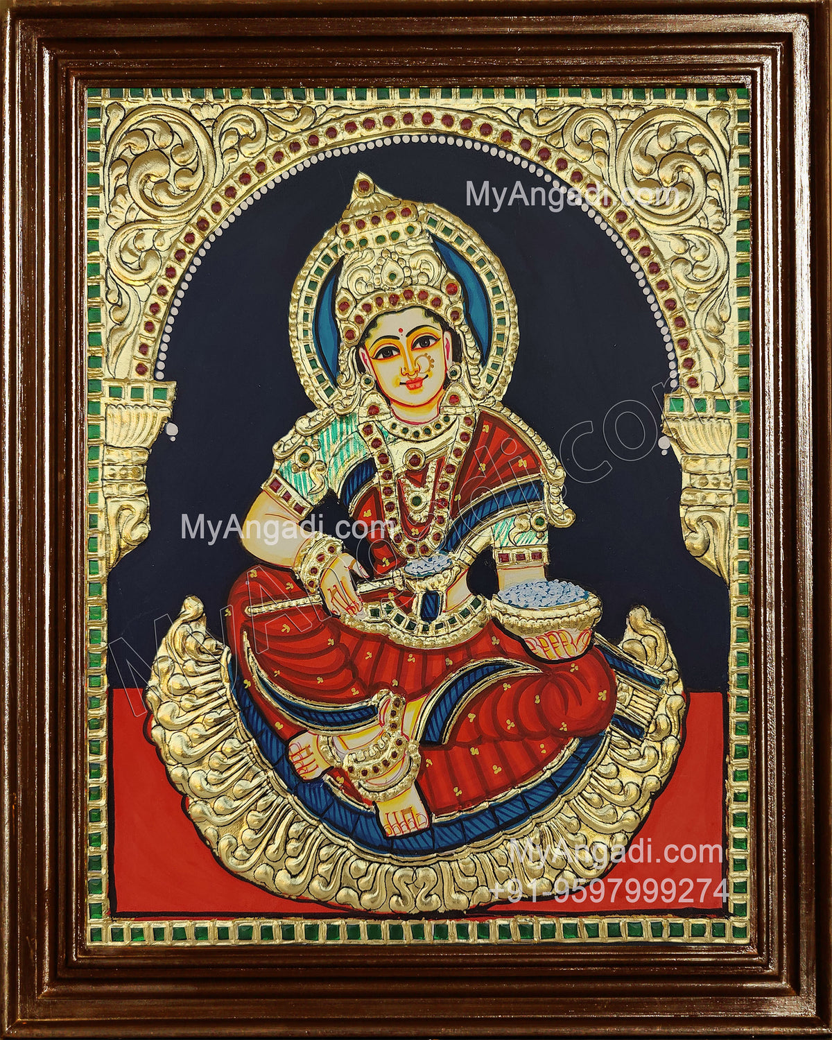 Annapoorani Tanjore Painting