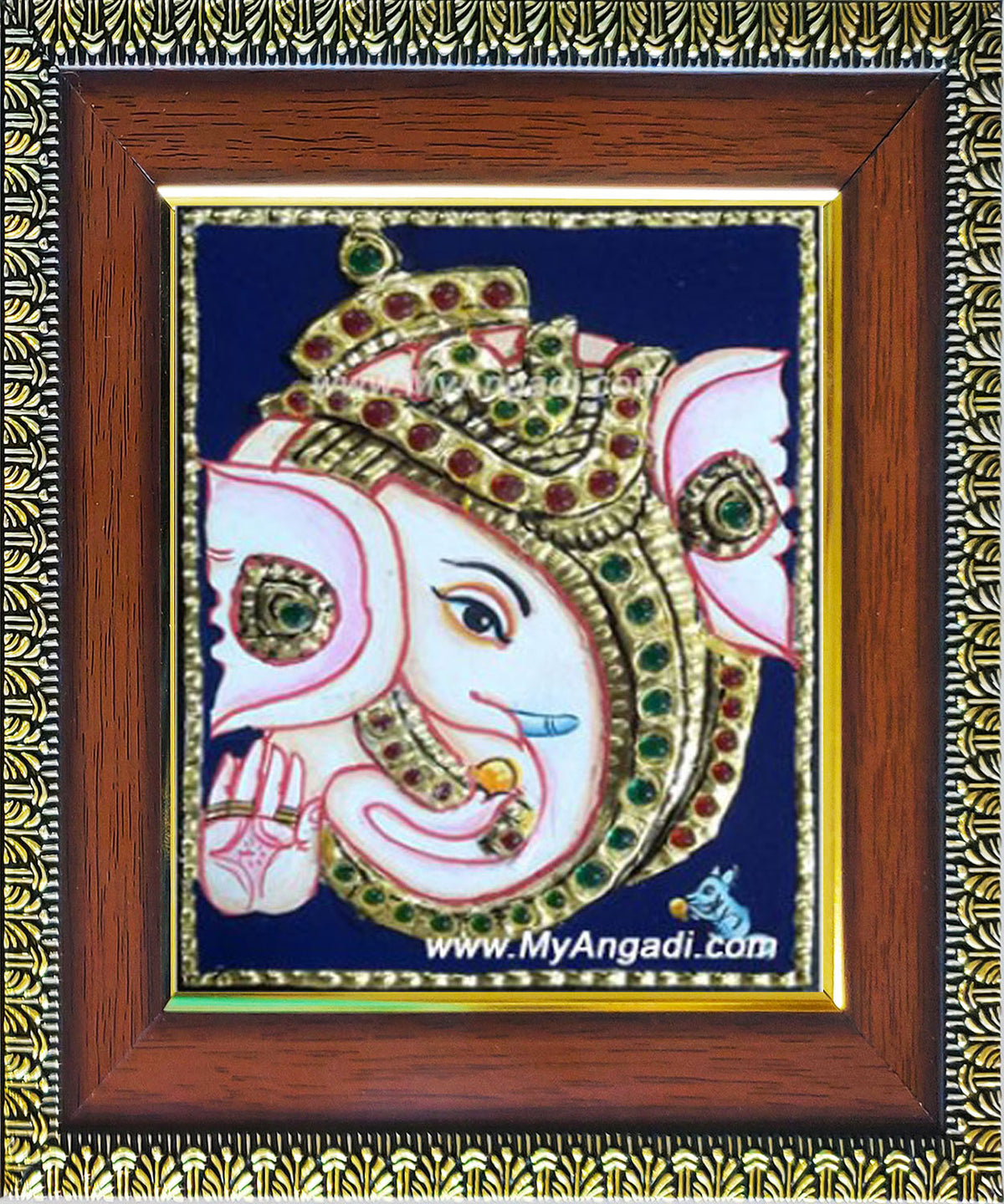Small Ganesha Tanjore Paintings