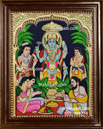 Sathya Narayana Swami Tanjore Painting