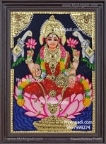 Gajalakshmi Tanjore Painting