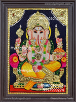 Ganesha Tanjore Painting