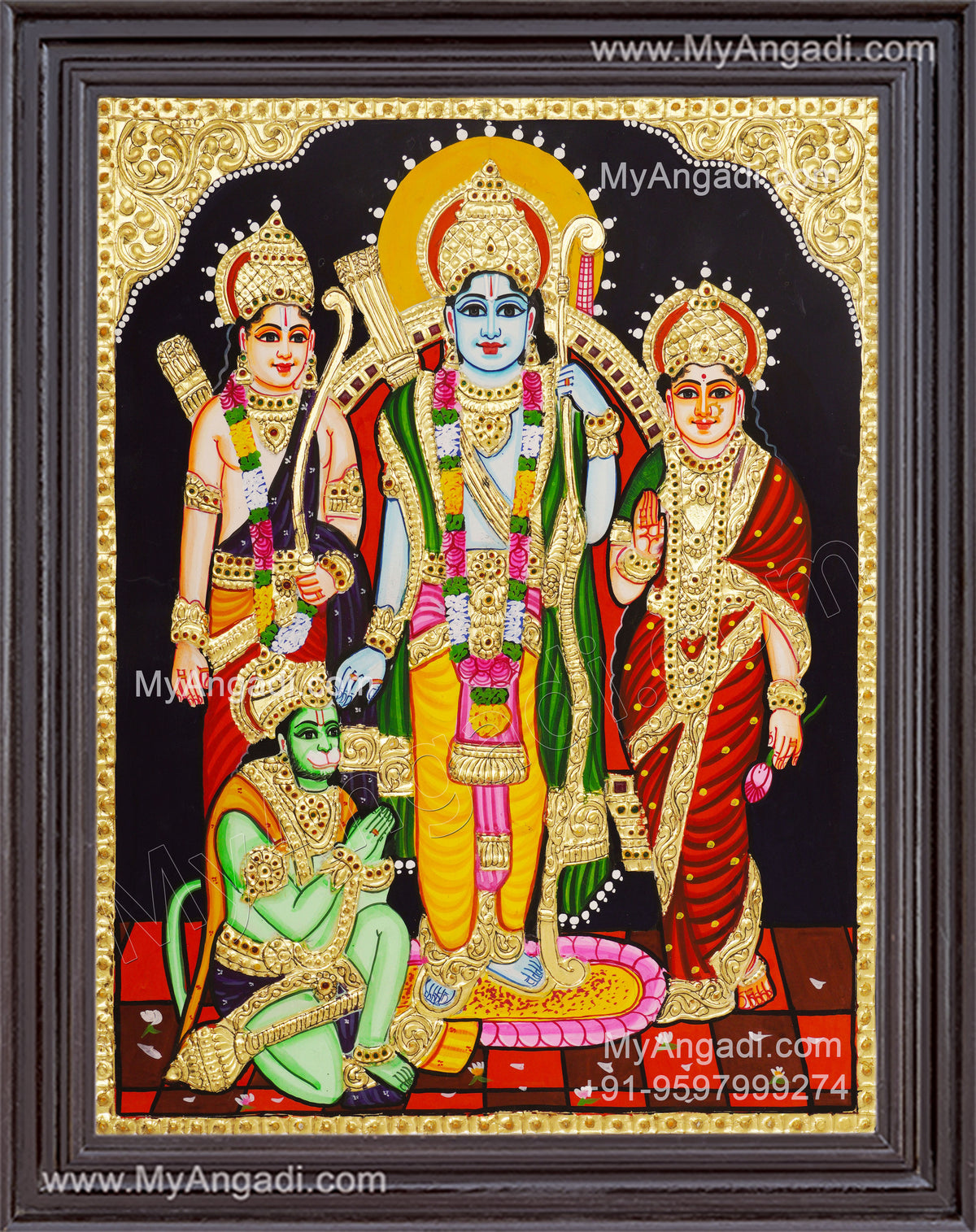 Ram Durbar Tanjore Painting