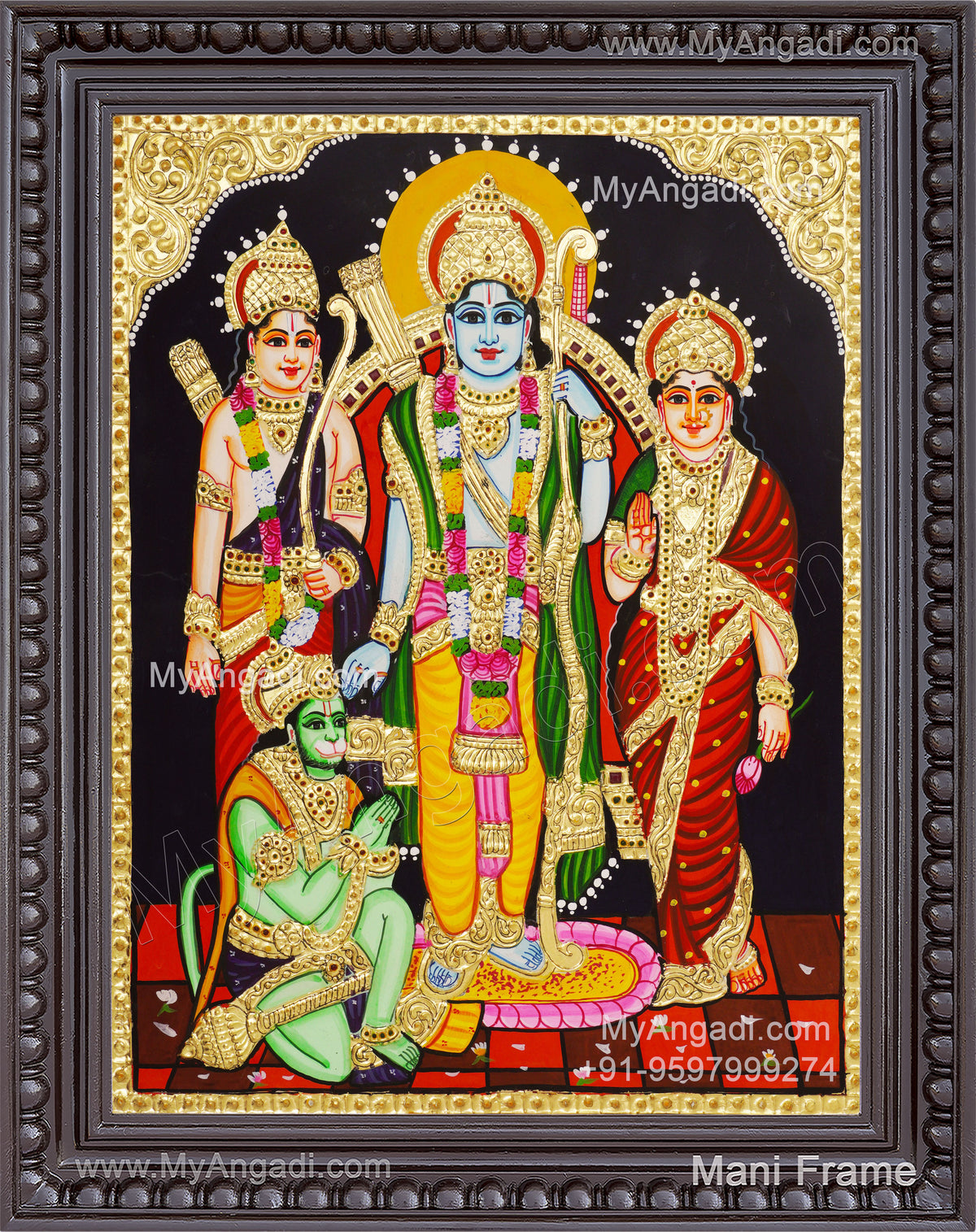 Ram Durbar Tanjore Painting