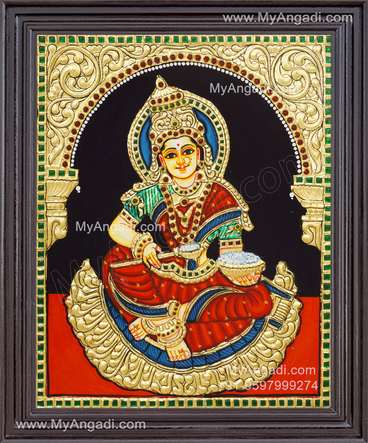Annapoorani Tanjore Painting