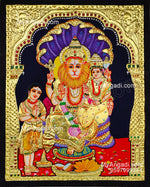 Narasimar Tanjore Painting, Lakshmi Narasimhar Tanjore Painting