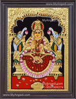 Gajalakshmi Tanjore Painting