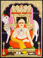 Ragavendra Tanjore Painting, Saint Tanjore Painting