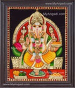 Ganapathi Tanjore Painting 