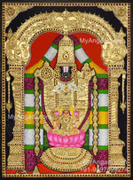 Balaji Lakshmi Tanjore Painting