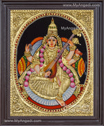 Saraswathi Tanjore Painting