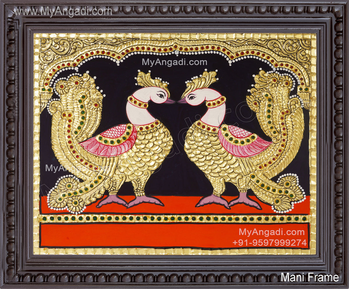 Annapakshi Tanjore Painting