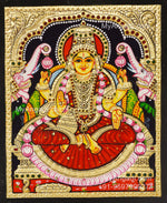 Gajalakshmi Tanjore Painting