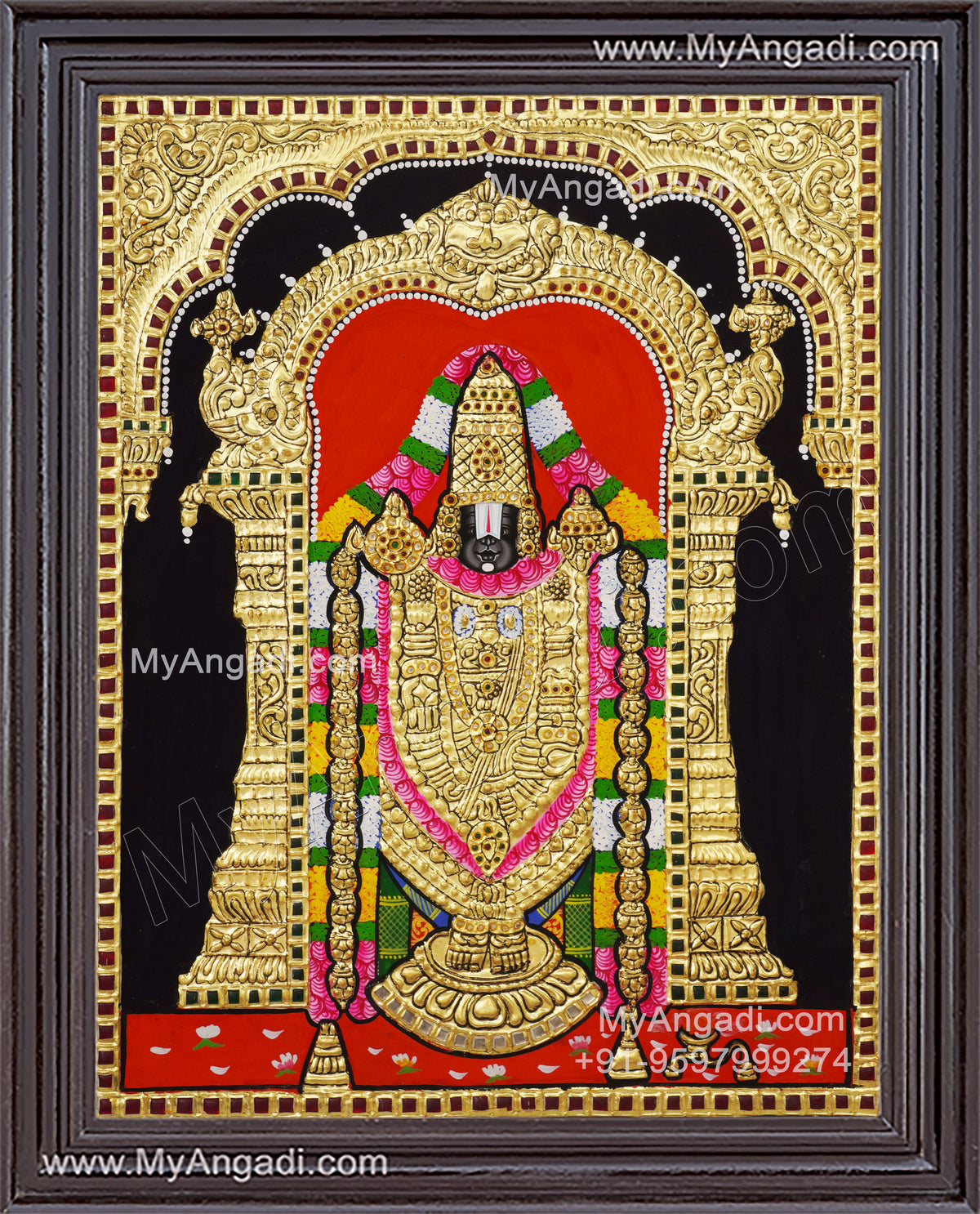 Balaji Tanjore Painting