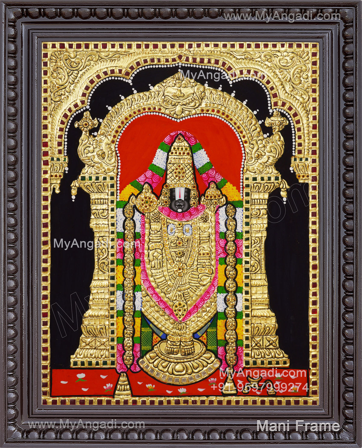 Balaji Tanjore Painting