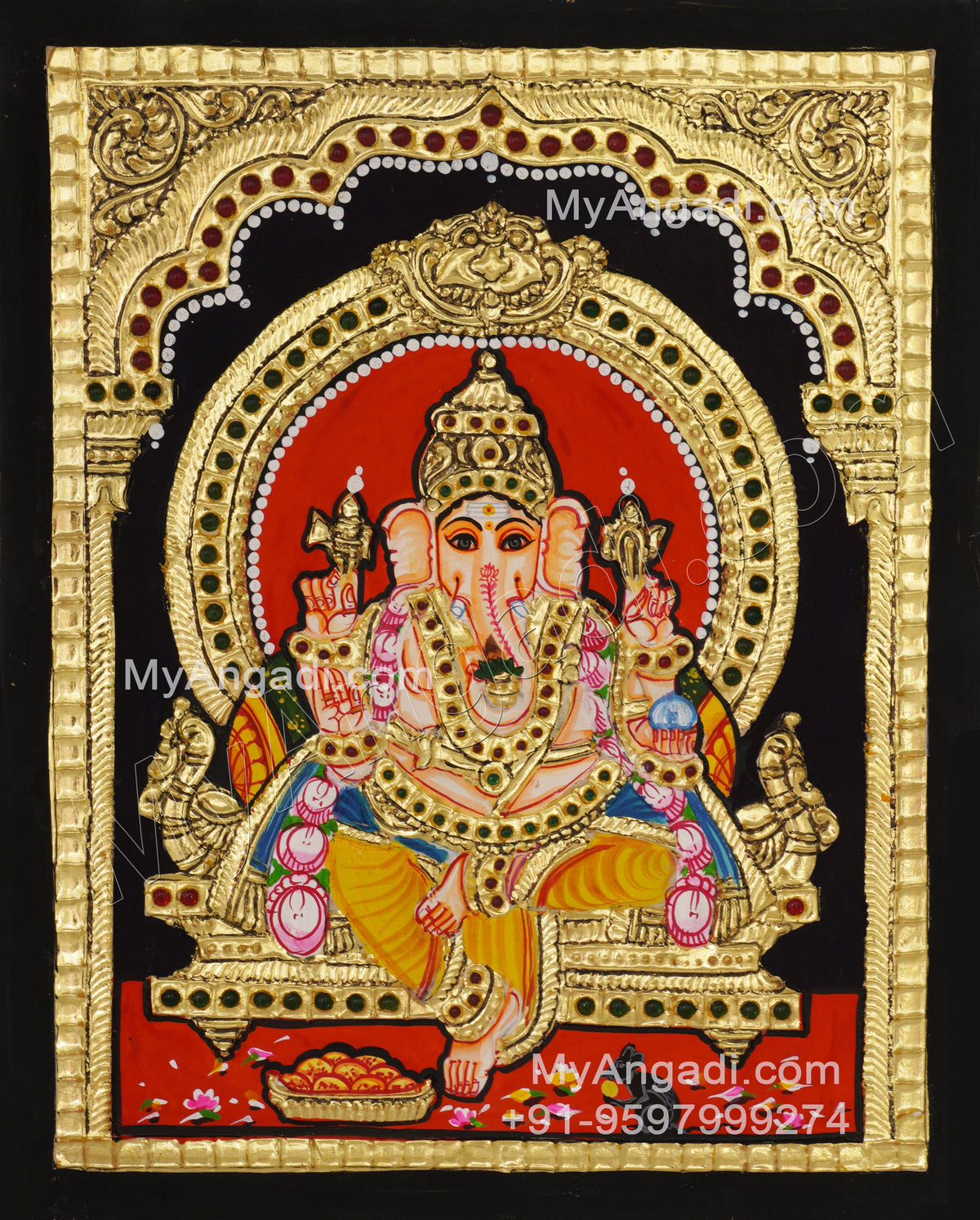 5 Set Tanjore Paintings
