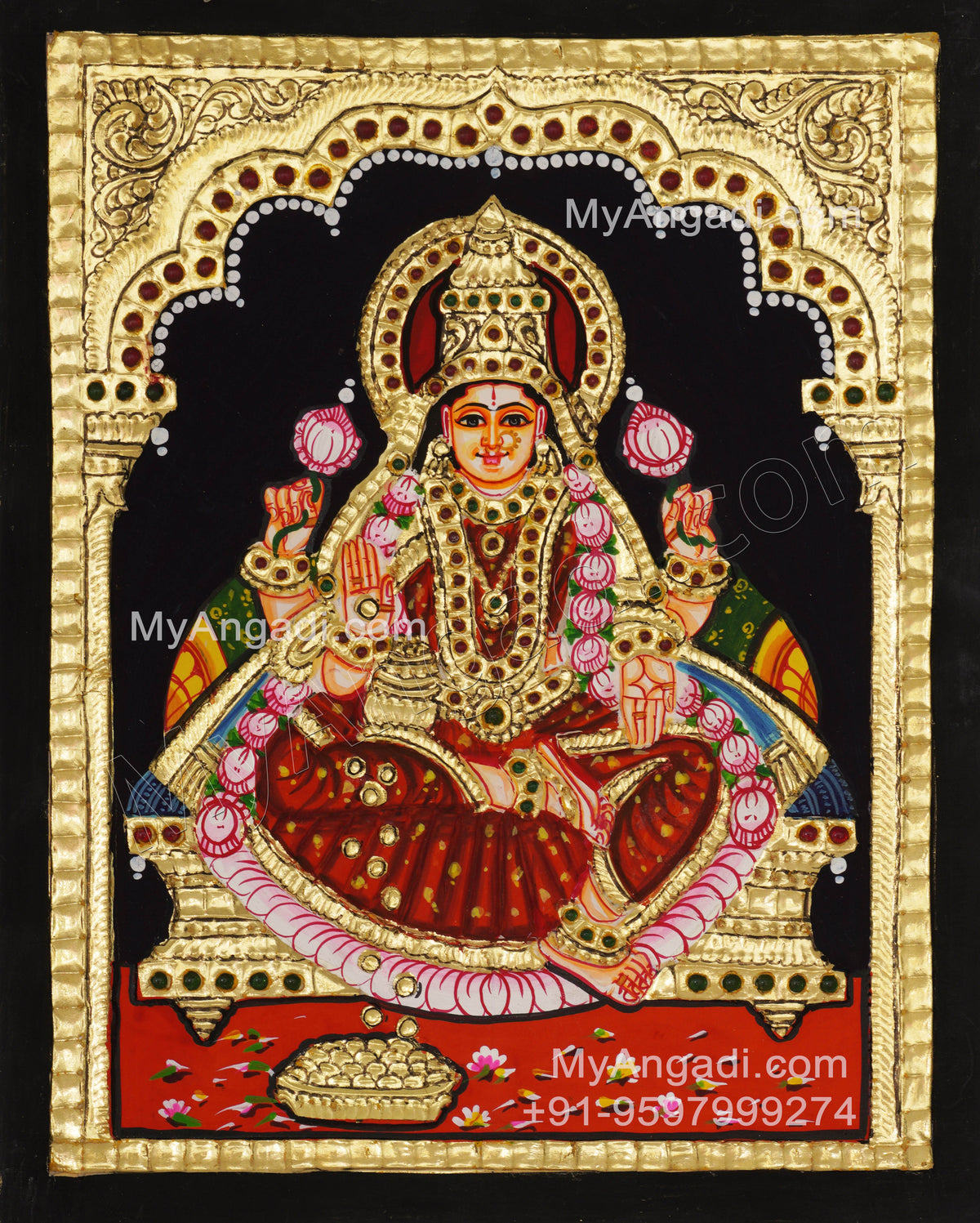 5 Set Tanjore Paintings