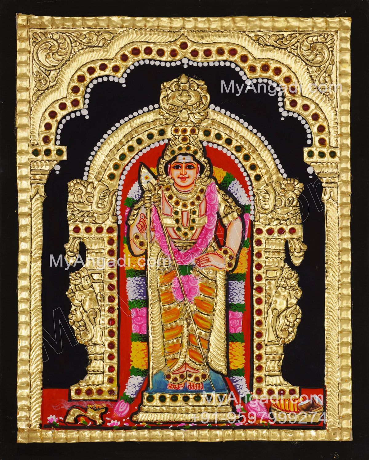 5 Set Tanjore Paintings