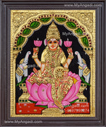 Gajalakshmi Tanjore Painting