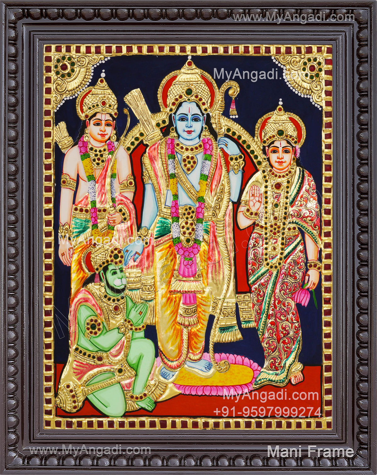Ram Durbar Tanjore Painting