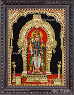 Raja Alangara Murugan Tanjore Painting