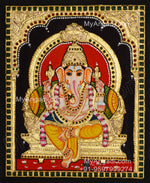 5 Set Ganesha Murugan Balaji Lakshmi Saraswathi Tanjore painting