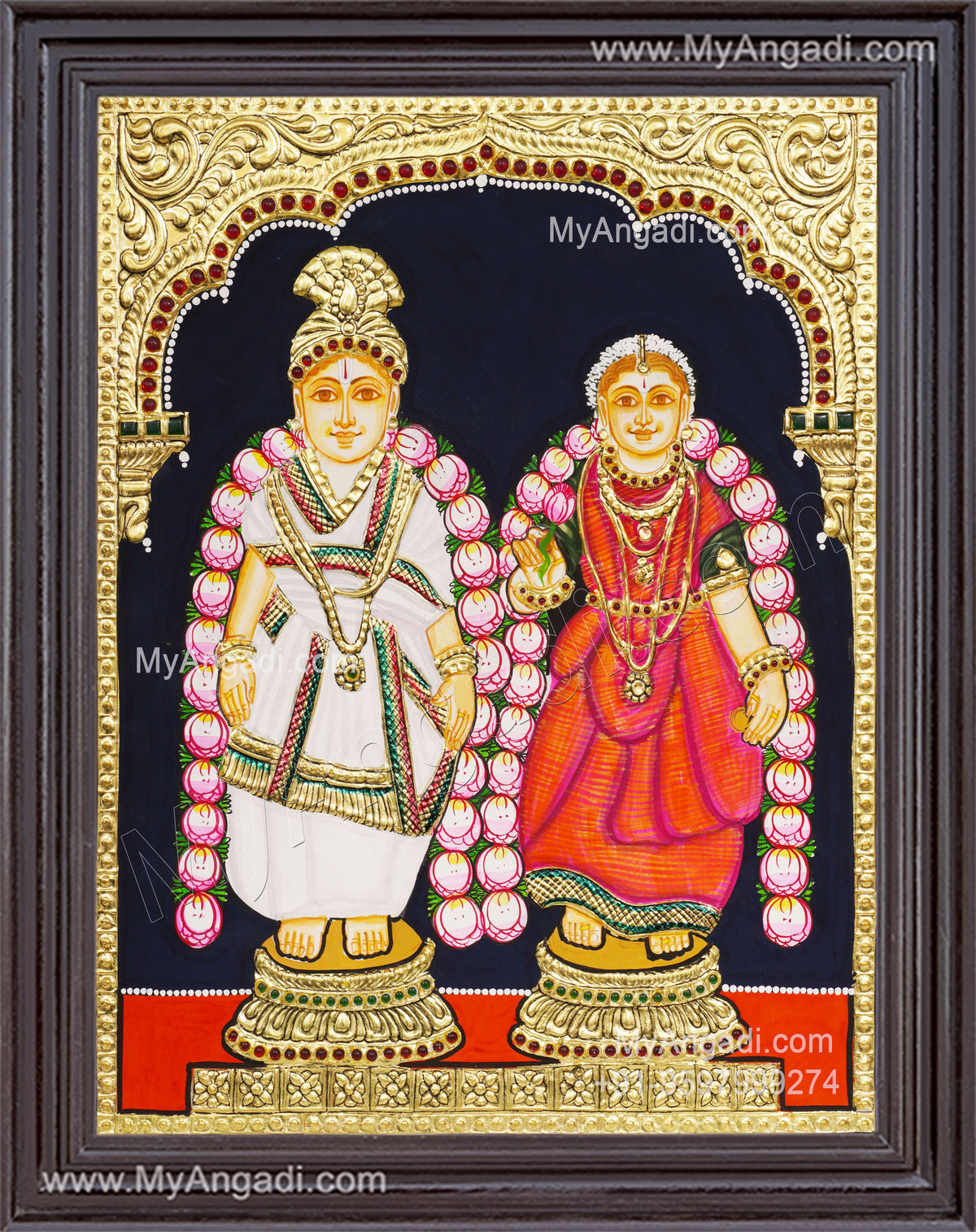 Kuladeivam Tanjore Painting
