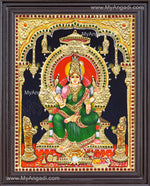Kamatchi Amman Tanjore Painting