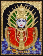 Yellama Devi – Renuka Devi Tanjore Painting