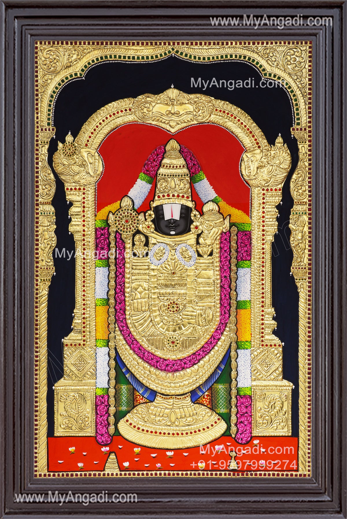 Balaji Tanjore Painting