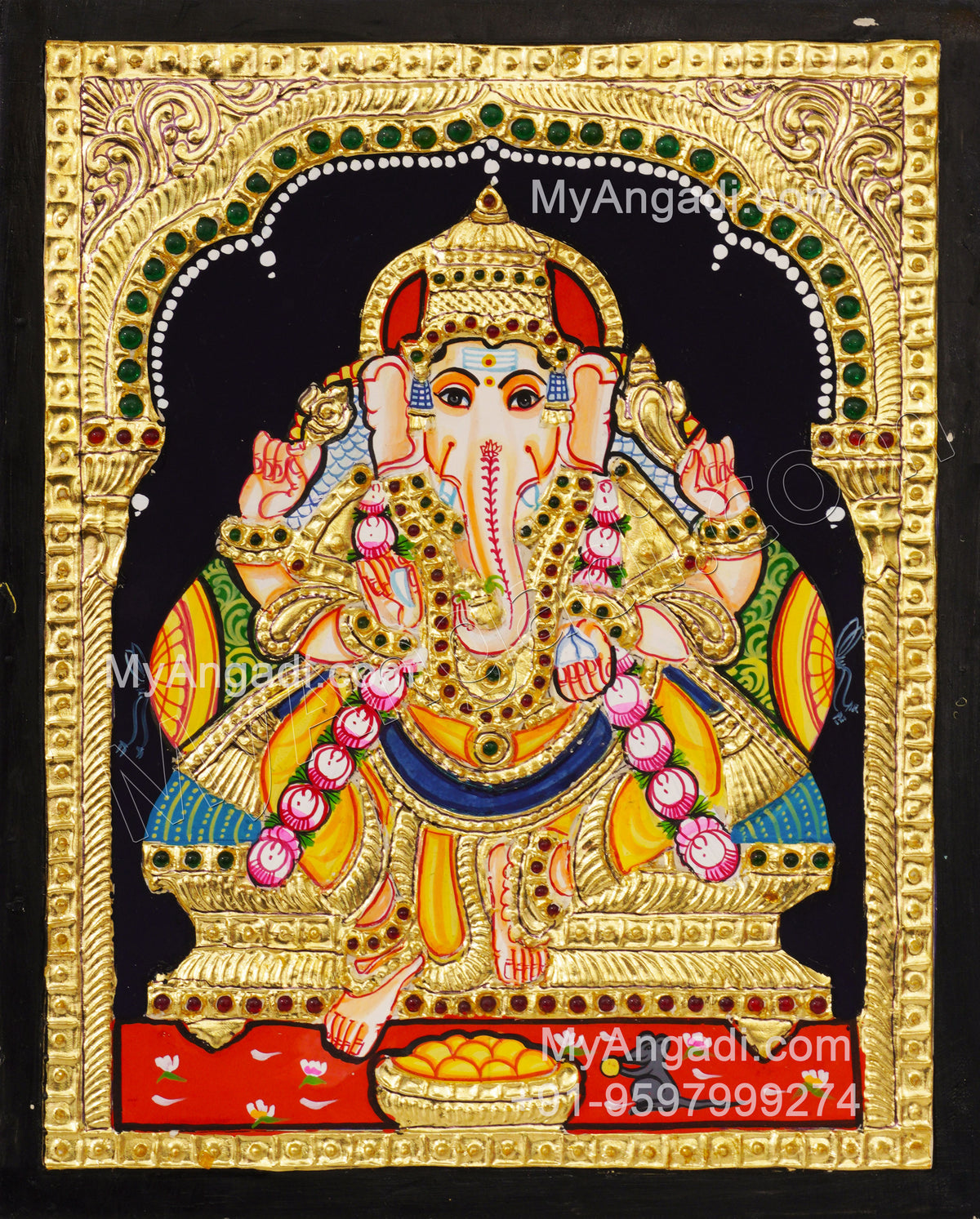 5 Set Tanjore Paintings