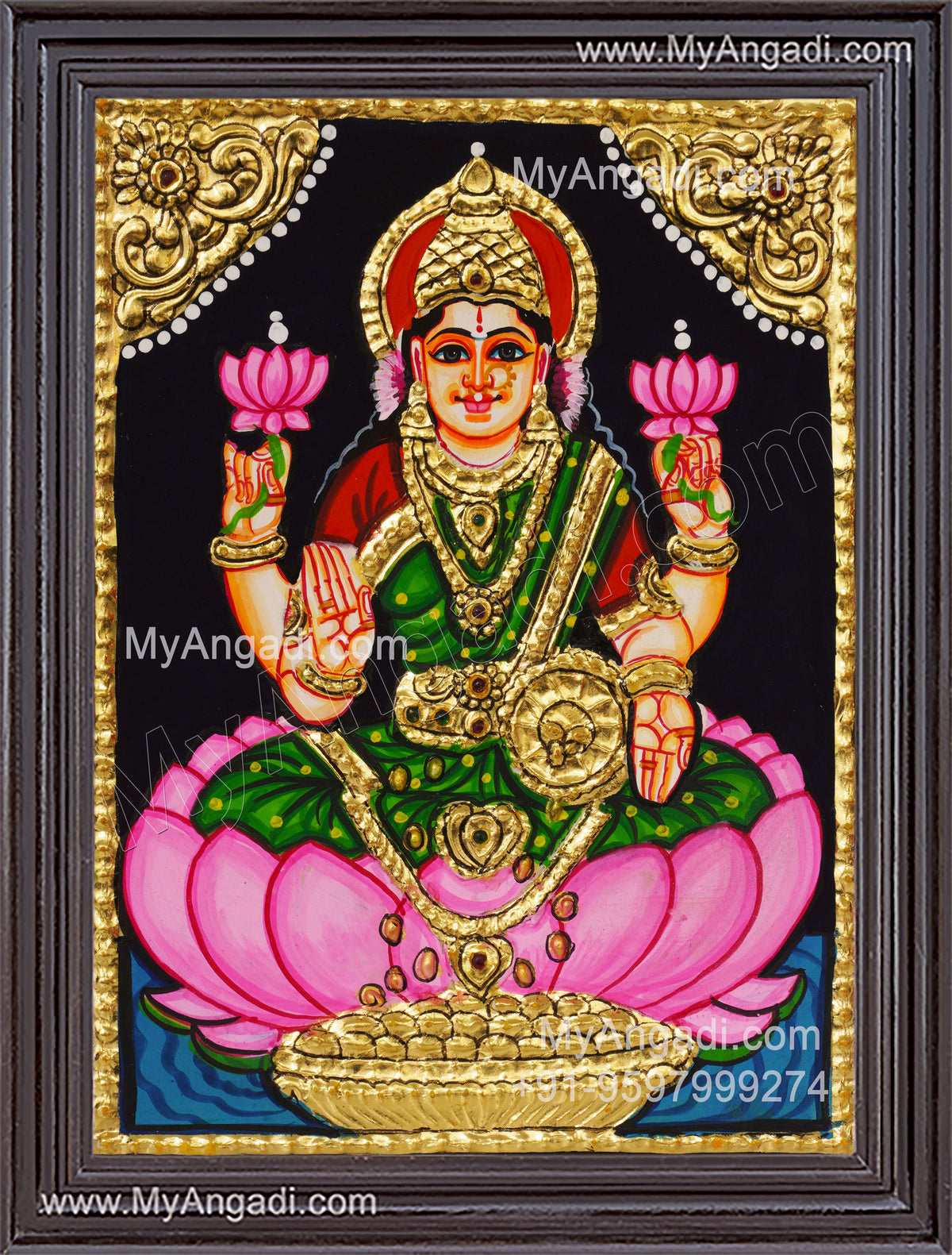 Lakshmi Tanjore Painting