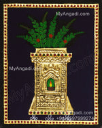 Tulsi Maadam Tanjore Painting