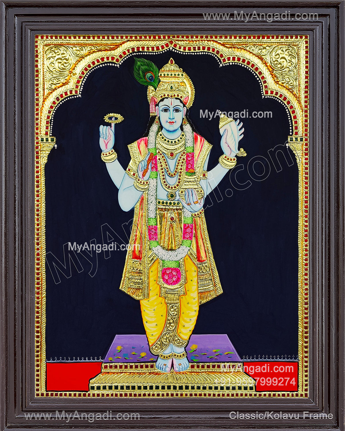 Danwantri Tanjore Painting