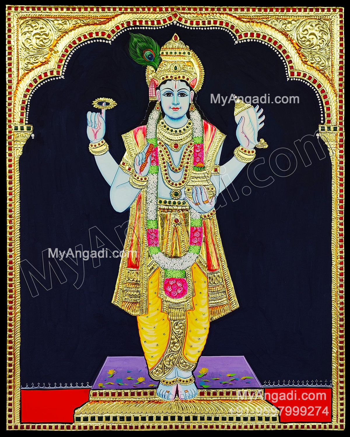 Danwantri Tanjore Painting
